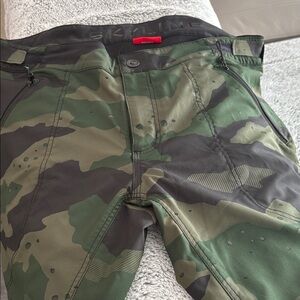 Camouflage Mountain biking shells.